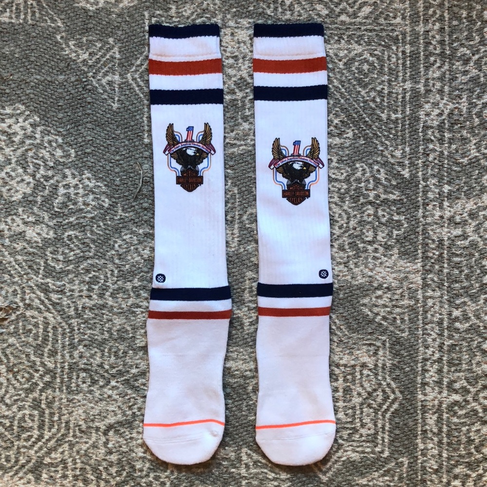 Stance Knee High Harley Davidson socks